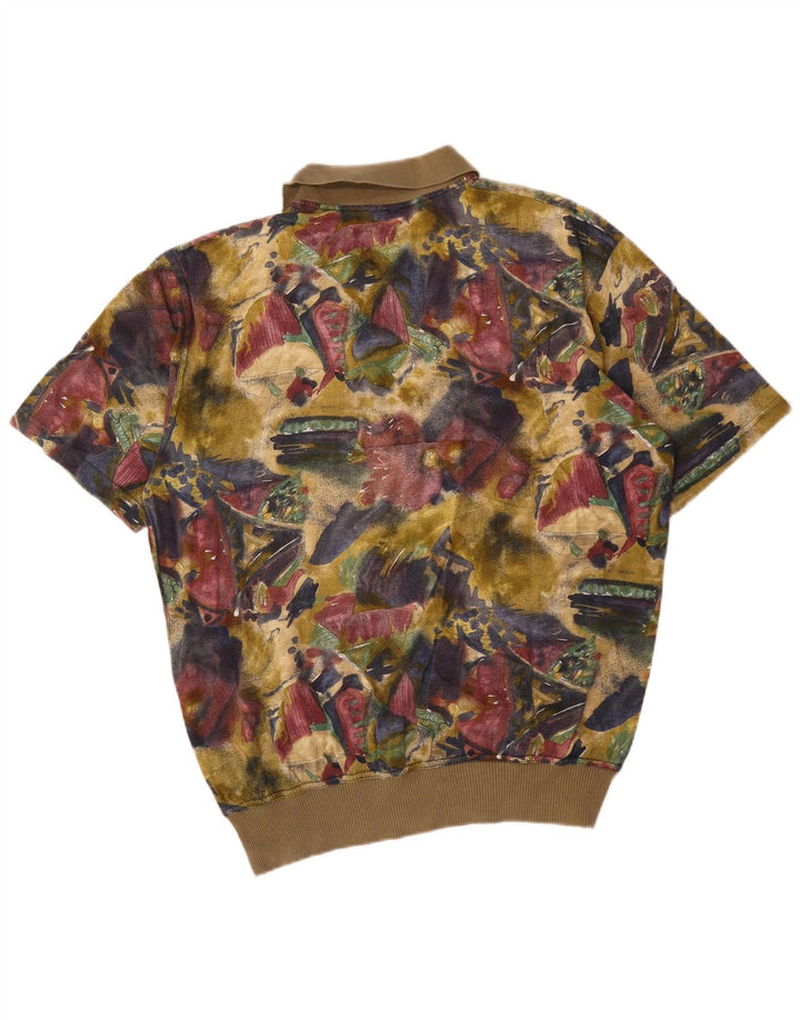 Polo Graphique Homme Pierre Cardin Coton Géométrique Multicolore Moyen