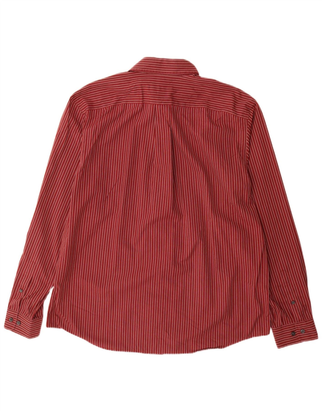 EDDIE BAUER Chemise Homme Grand Coton à Rayures Rouges