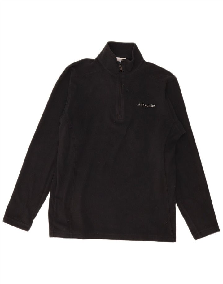 Columbia Pull Polaire à Col Zippé Homme XS Noir Polyester