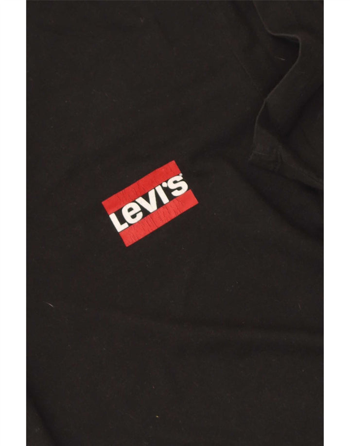 Levi's T-Shirt Homme Noir Large Coton