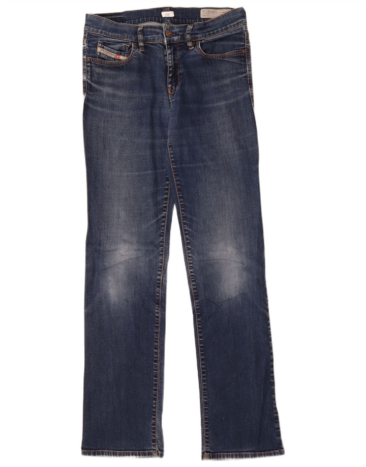 Jeans Bootzee Slim Straight Bootcut Femme Diesel W30 L32 Bleu Coton