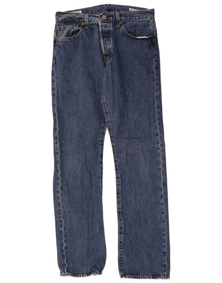 Levi's Jean Droit 501 Homme Bleu W32 L34 Coton