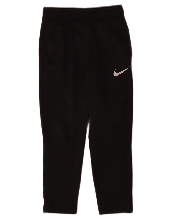 Nike Pantalon de survêtement garçon 4-5 ans Petit Noir Polyester