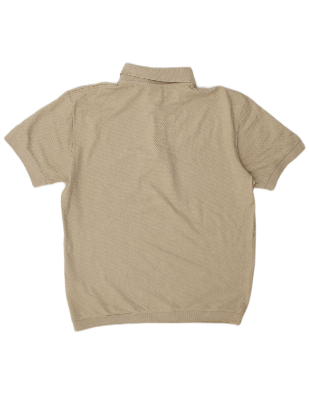 Polo Homme Zara Homme Beige Moyen Coton