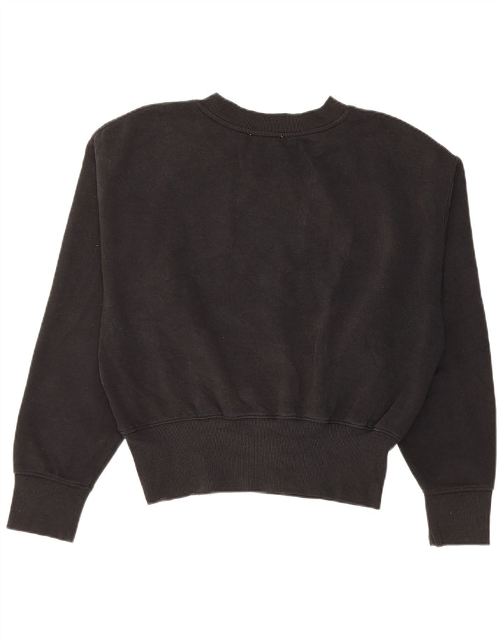 Zara Sweat-shirt pour femme UK 16 Large Noir