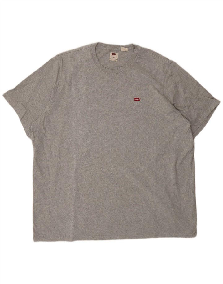 Levi's Tee-Shirt Standard Homme 2XL Gris Coton