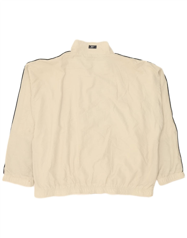 Reebok Veste de survêtement pour homme 2XL Blanc Polyester