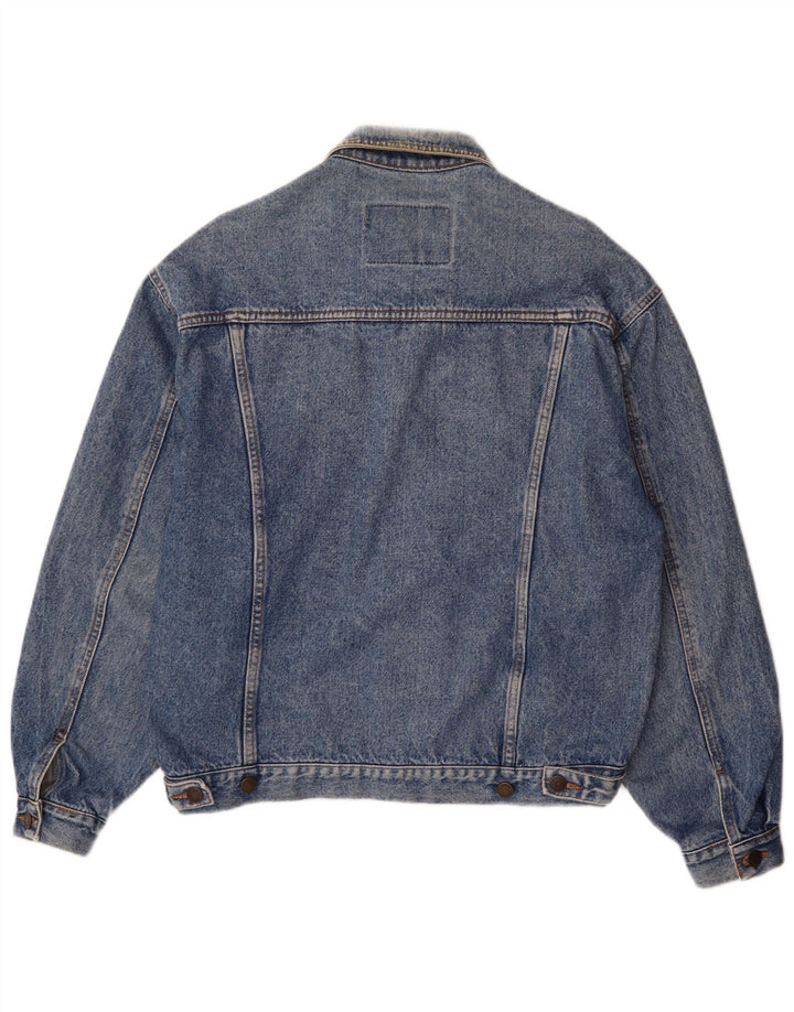 Casucci Veste en jean pour homme UK 38 Bleu moyen Coton