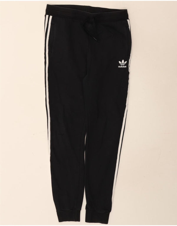 Adidas Pantalon de Survêtement Fille 15-16 ans Noir Coton