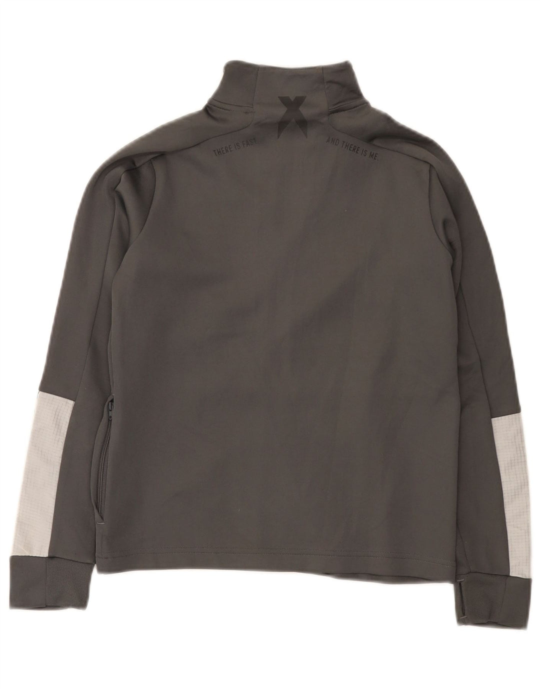Veste de survêtement Adidas Garçon 9-10 ans Gris Polyester
