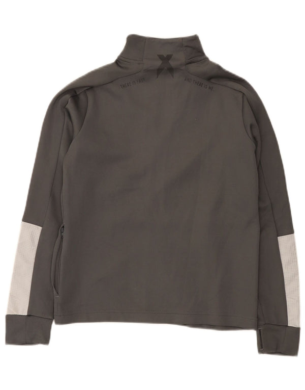 Veste de survêtement Adidas Garçon 9-10 ans Gris Polyester