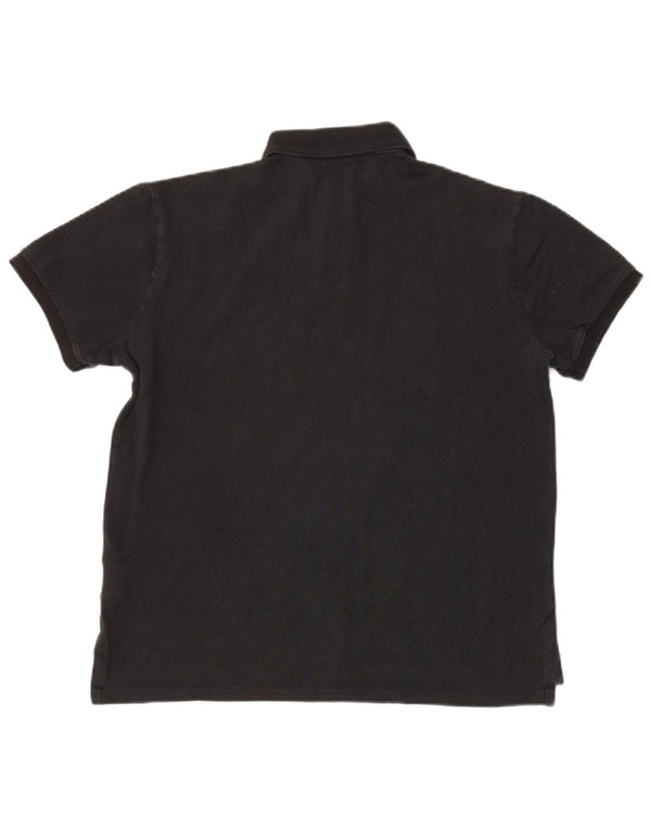 Polo Ralph Lauren Polo Slim Fit personnalisé pour homme en coton noir moyen