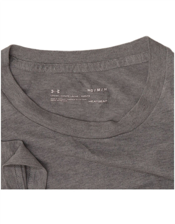 Under Armour Tee-Shirt Heat Gear Graphic Homme Gris Moyen