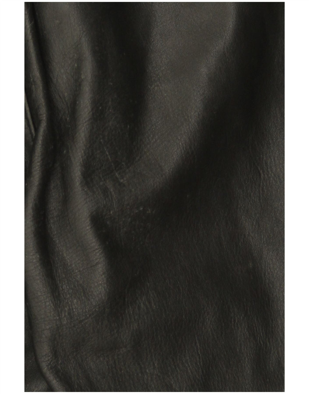 VINTAGE Combinaison en cuir sans manches femme UK 12 Cuir noir moyen