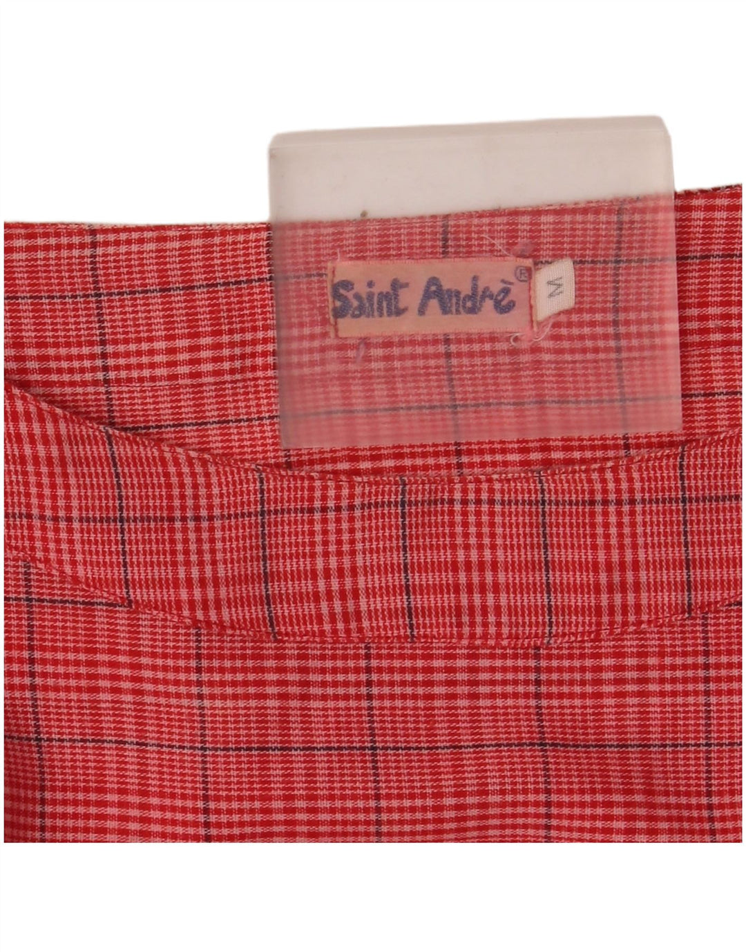 vintage Femme Manches Longues Blouse Top UK 14 Medium Pink Check