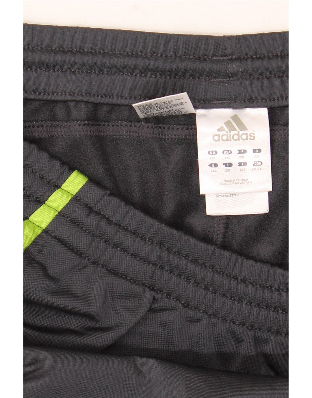 Adidas Pantalon de survêtement pour homme 2XL Bleu marine Colorblock Polyester