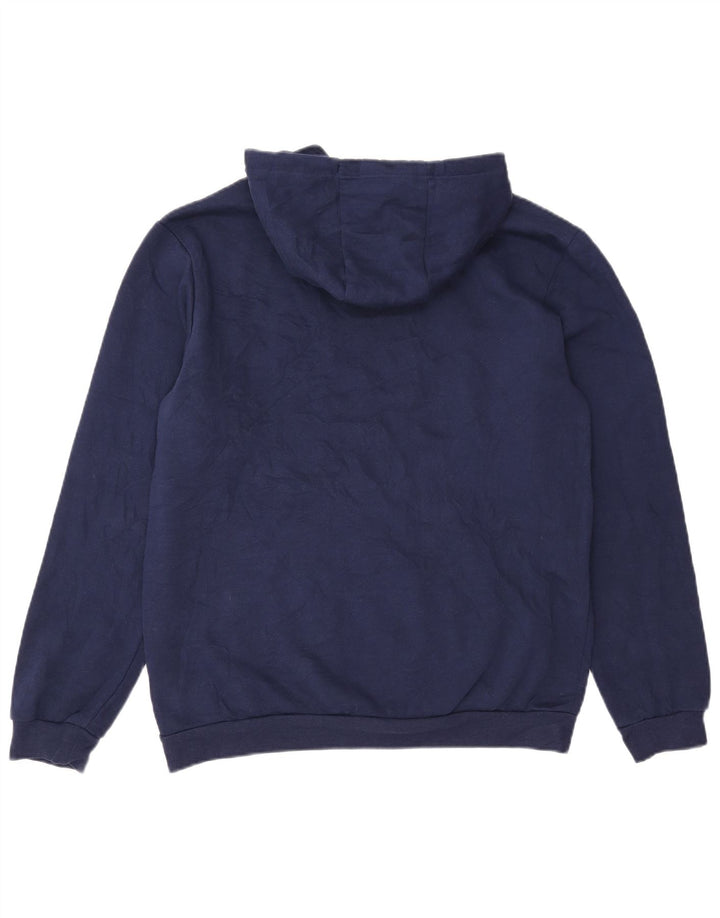 Adidas Pull à capuche pour homme en coton bleu marine moyen