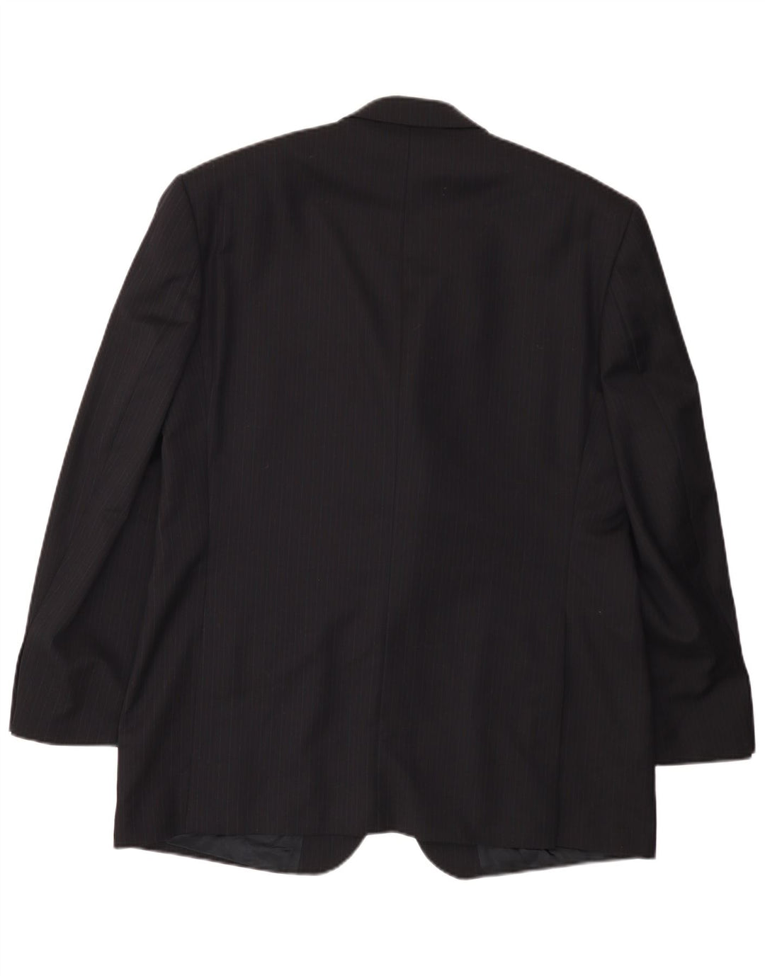 Yves Saint Laurent Veste Blazer Homme IT 54 2XL Bleu Marine À Fines Rayures