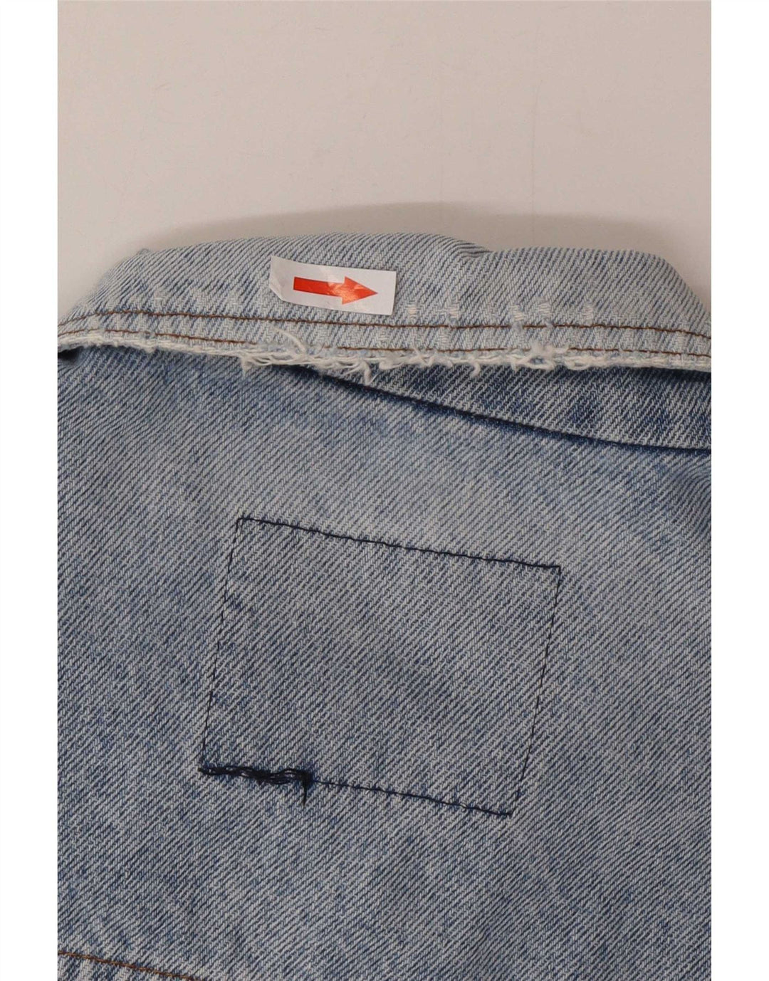 Casucci Veste en jean pour homme UK 40 Large Bleu Coton