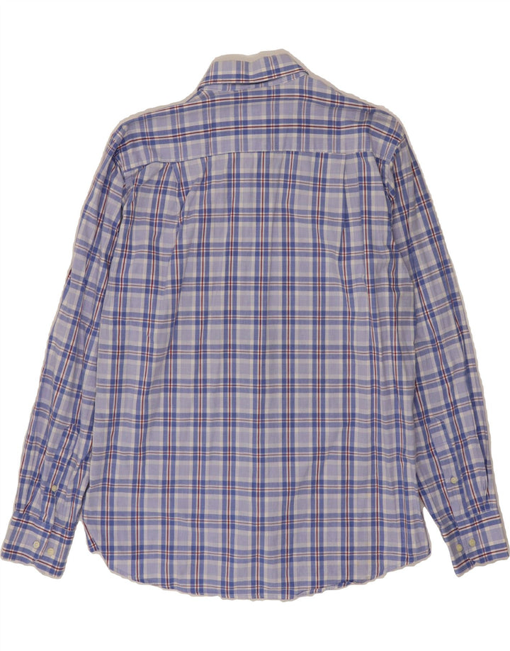 CHARRO Mens Shirt Large Blue Check Cotton Vintage Charro and Second-Hand Charro from Messina Hembry 