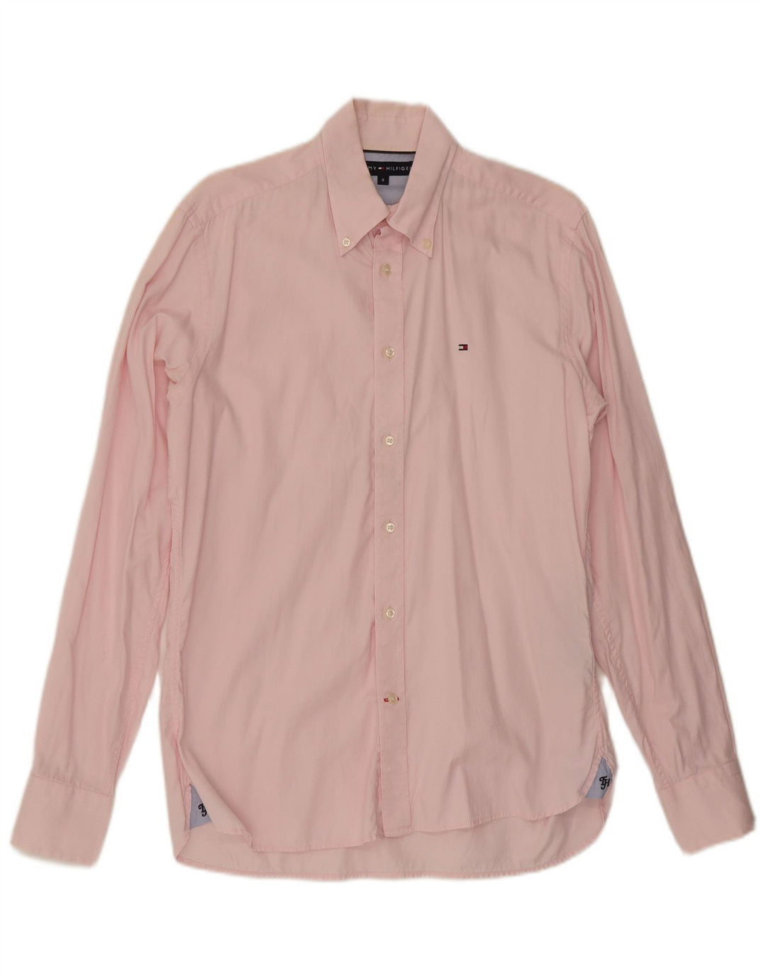 Tommy Hilfiger Chemise Homme Petit Rose Coton