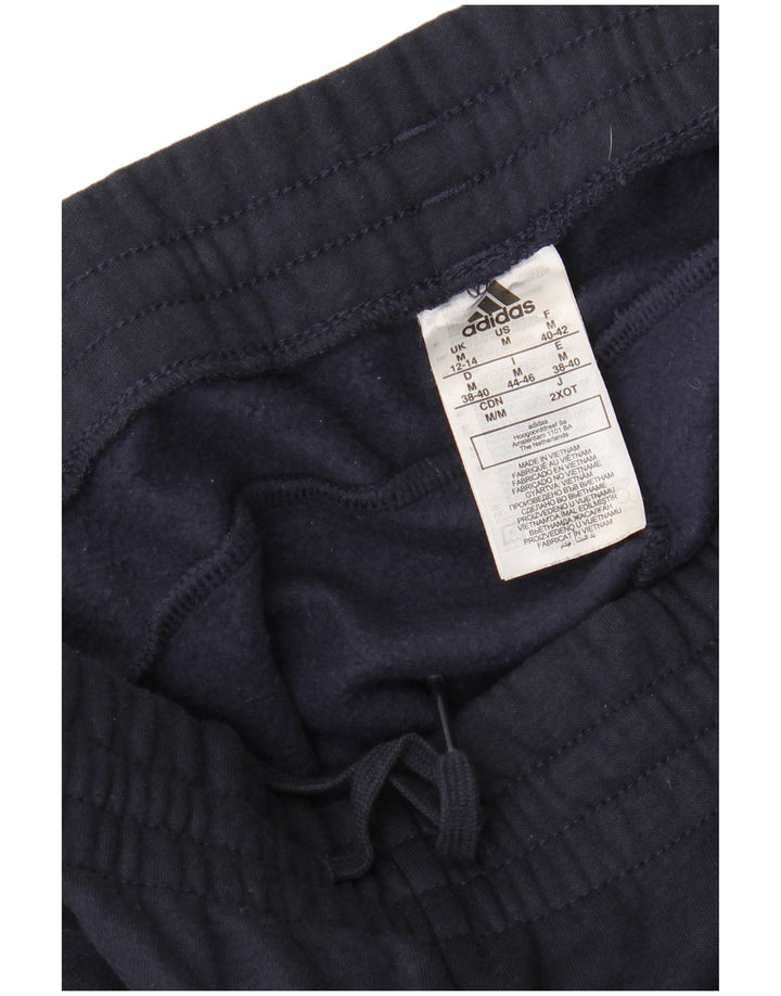 ADIDAS Pantalon de survêtement pour femme Joggers UK 12/14 Bleu marine moyen