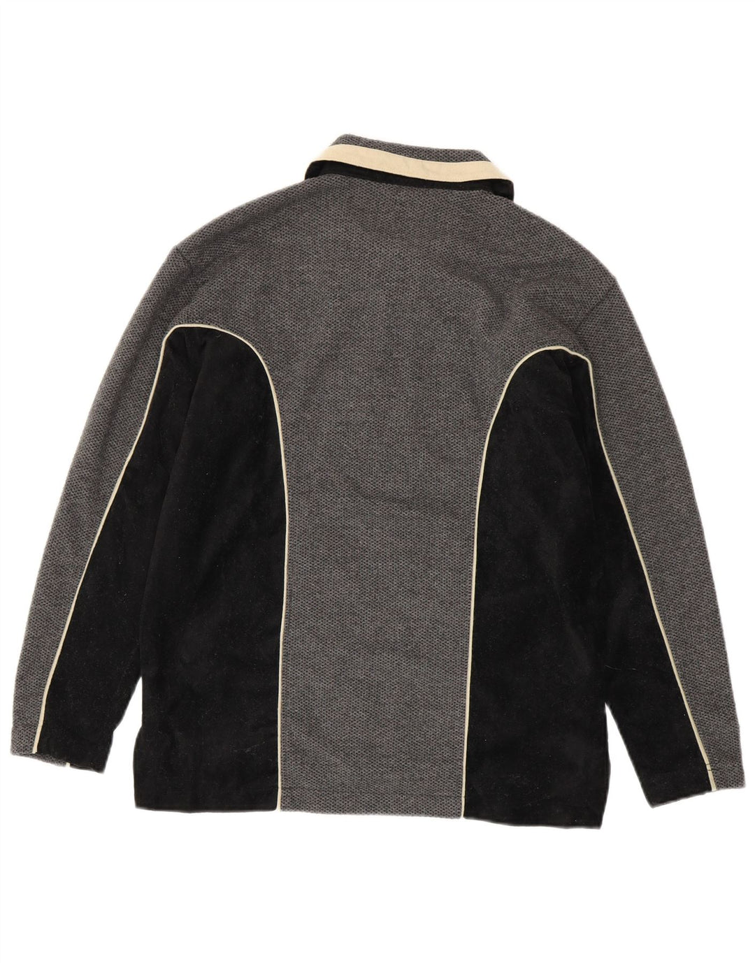 ASICS Veste de survêtement pour homme Gris moyen Colourblock