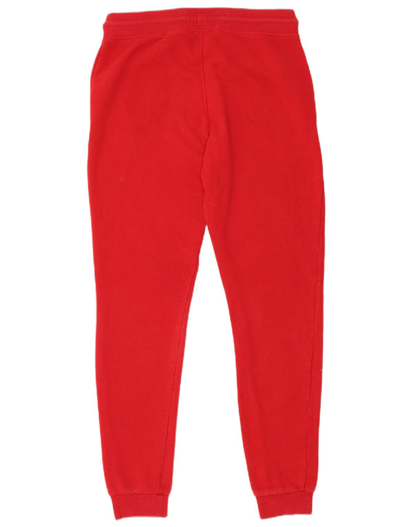 SUPERDRY Pantalon de Survêtement Graphique Joggers Homme Rouge Moyen Coton