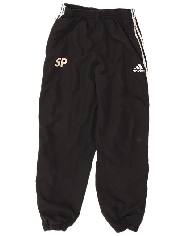 ADIDAS Pantalon de survêtement pour homme UK 44/46 Large Noir Colourblock