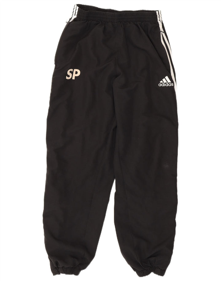 ADIDAS Pantalon de survêtement pour homme UK 44/46 Large Noir Colourblock