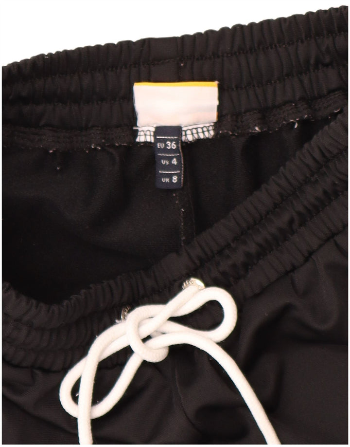 Ellesse Short de sport graphique pour femme UK 8 Small Noir