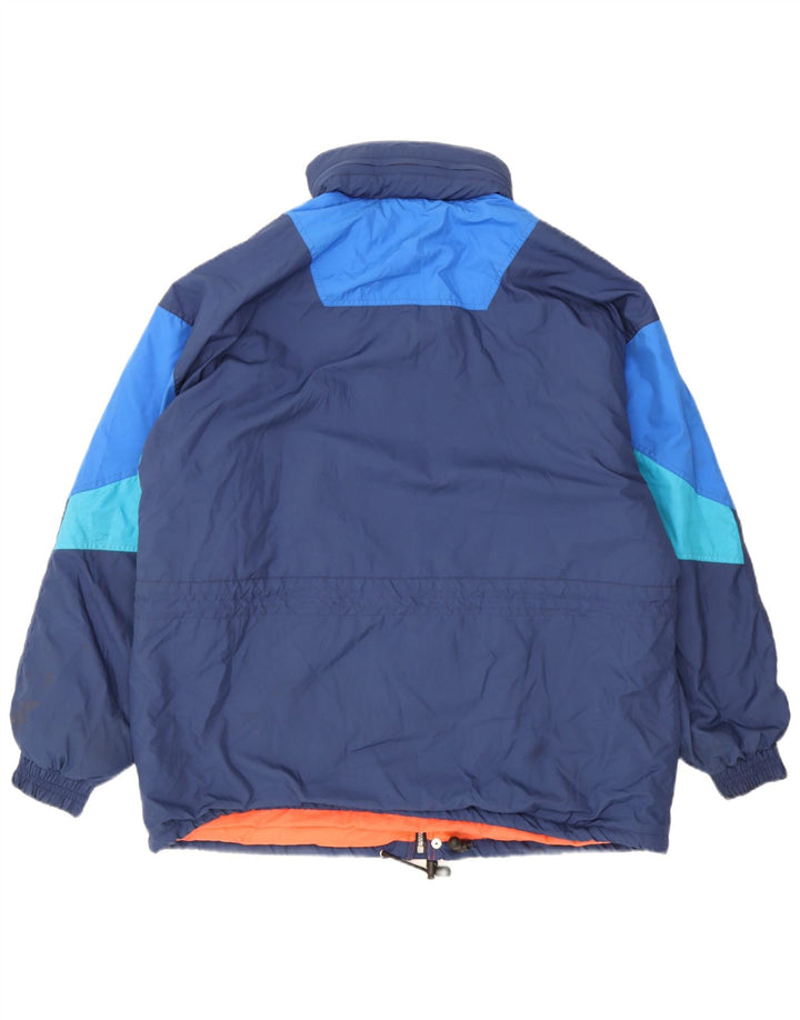 Diadora Veste de Ski Homme UK 42 XL Bleu Marine Colorblock Polyester