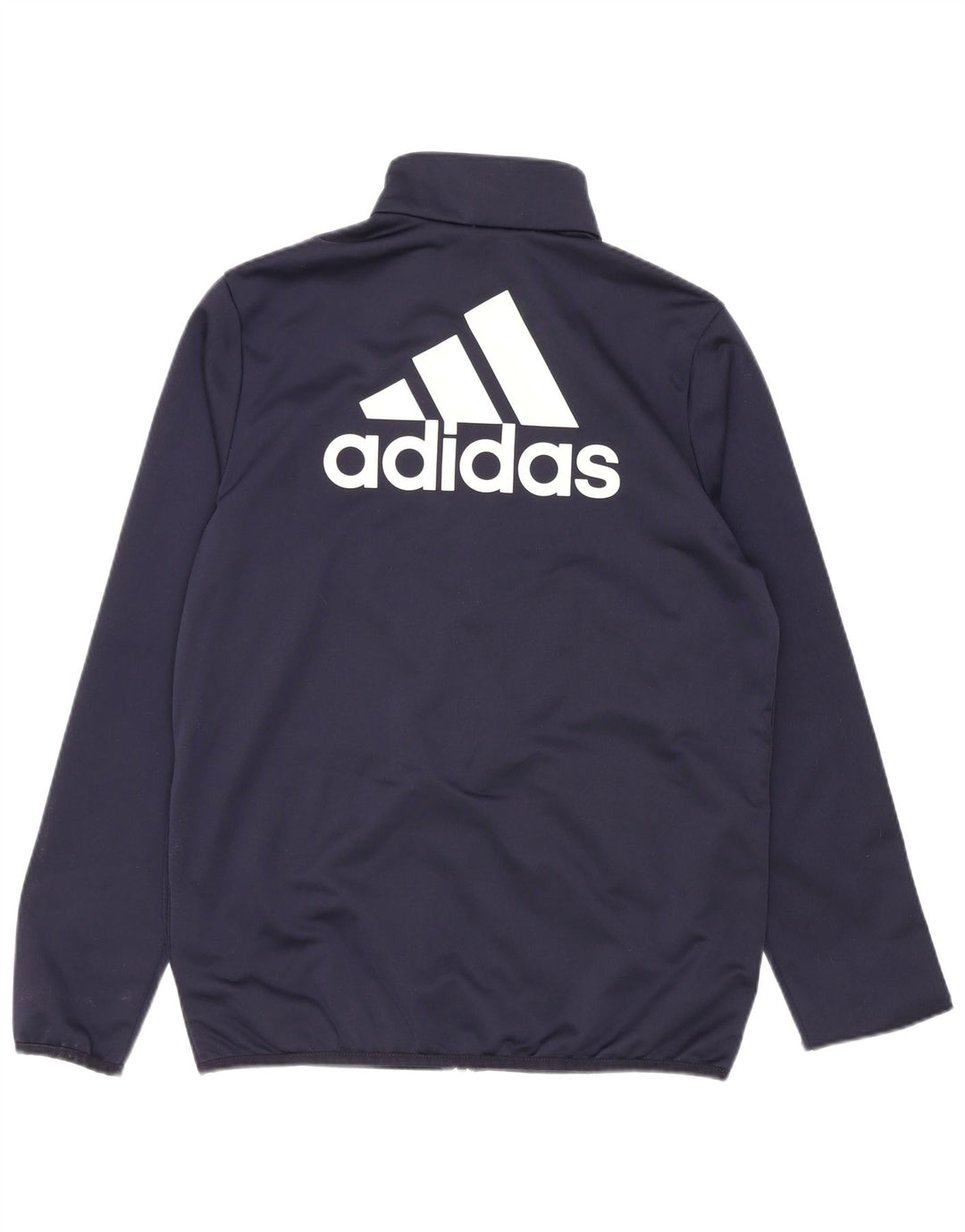 Adidas Veste de Survêtement Graphique Garçon 13-14 Ans Bleu Marine Polyester