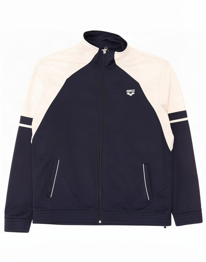 Arena Veste de Survêtement Homme Bleu Marine Moyen Colourblock