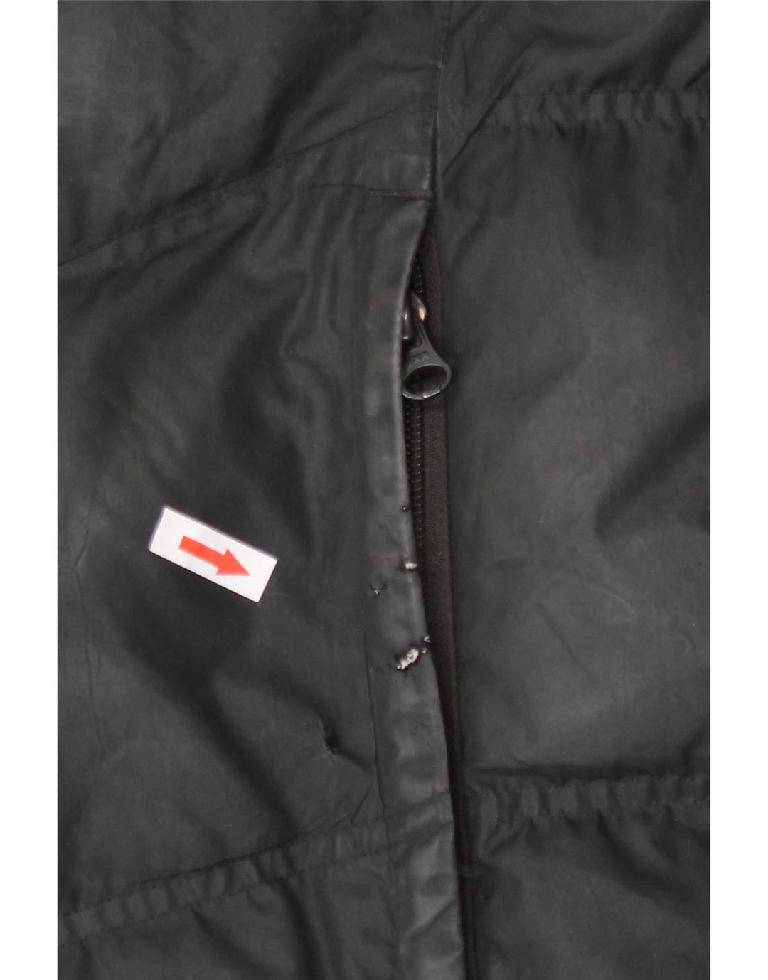 Nike Veste matelassée graphique pour hommes UK 38 Polyester noir moyen