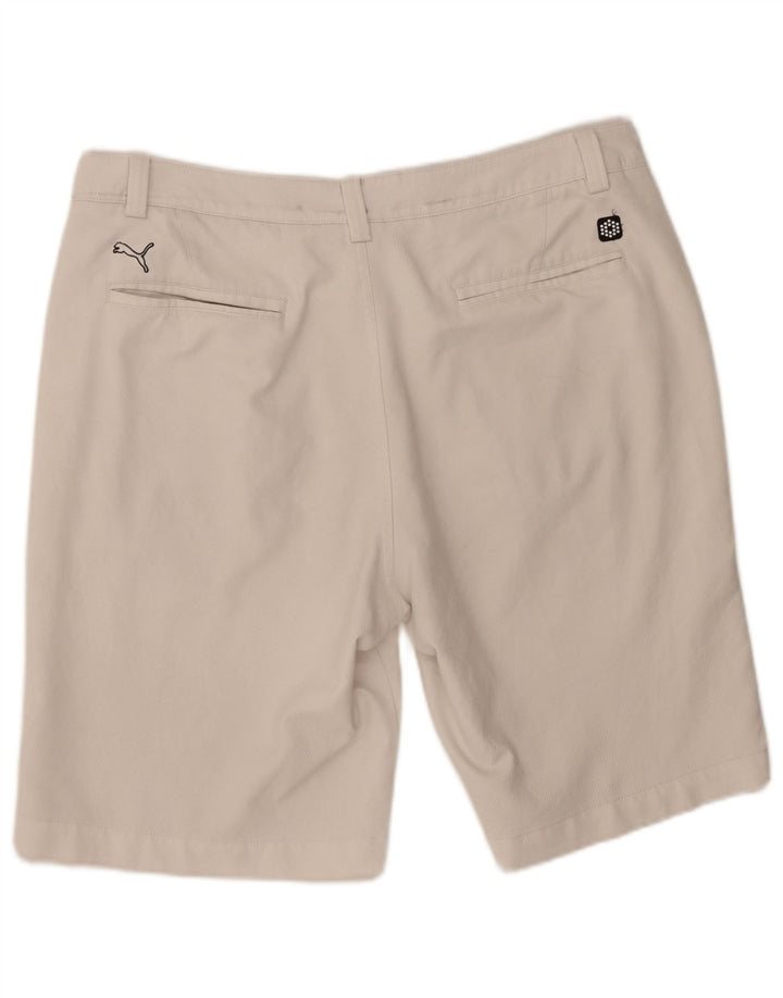 Puma Short Chino Homme W36 Large Blanc Polyester