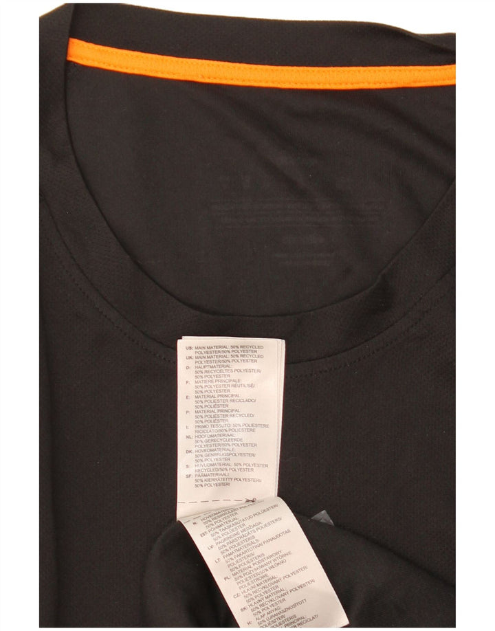Adidas T-shirt graphique pour homme Noir moyen Polyester