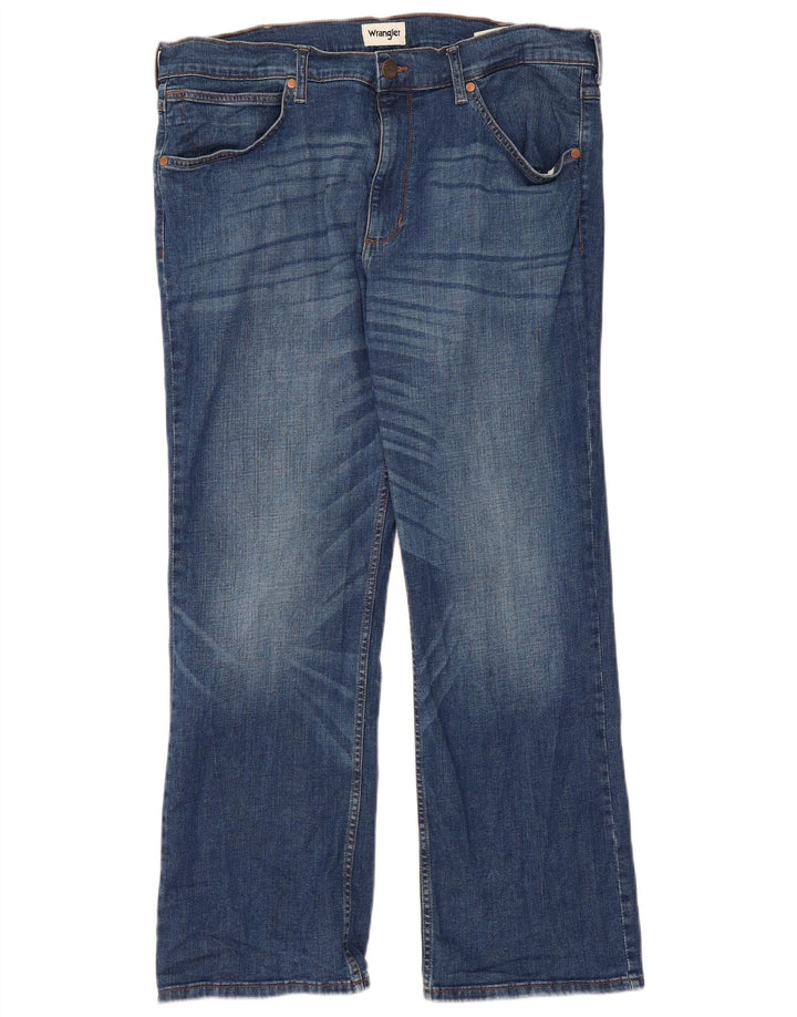 WRANGLER Jean Bootcut Homme W38 L30 Bleu Coton