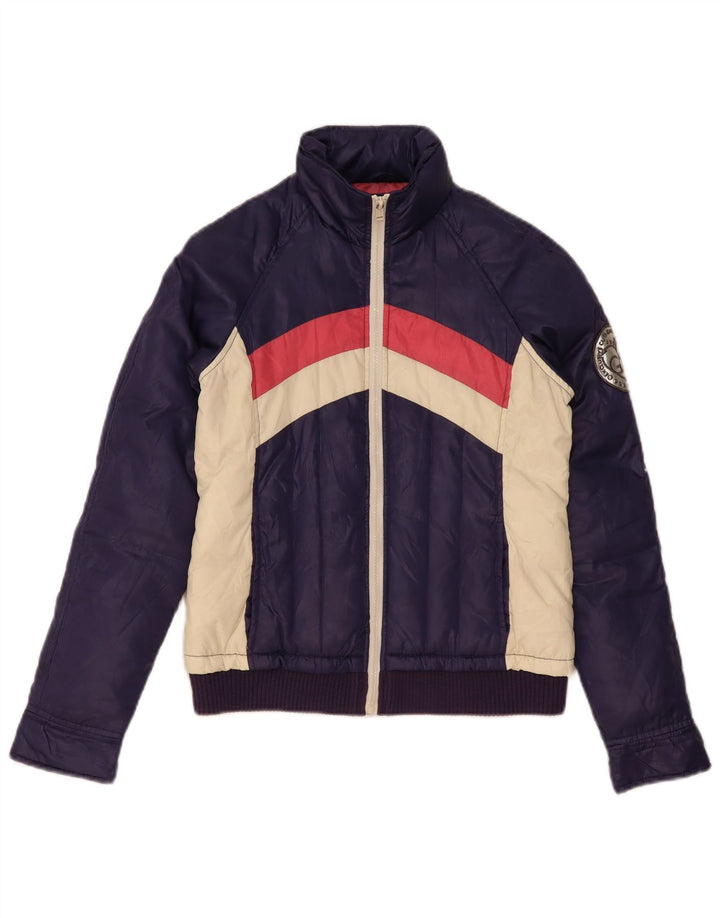 Veste matelassée Femme Gaudi IT 42 Polyester color block bleu marine moyen