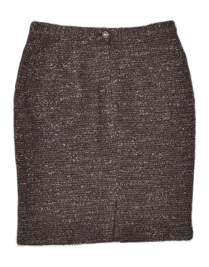 VINTAGE Womens Pencil Skirt W32 Large Brown | Vintage | Thrift | Second-Hand | Used Clothing | Messina Hembry 