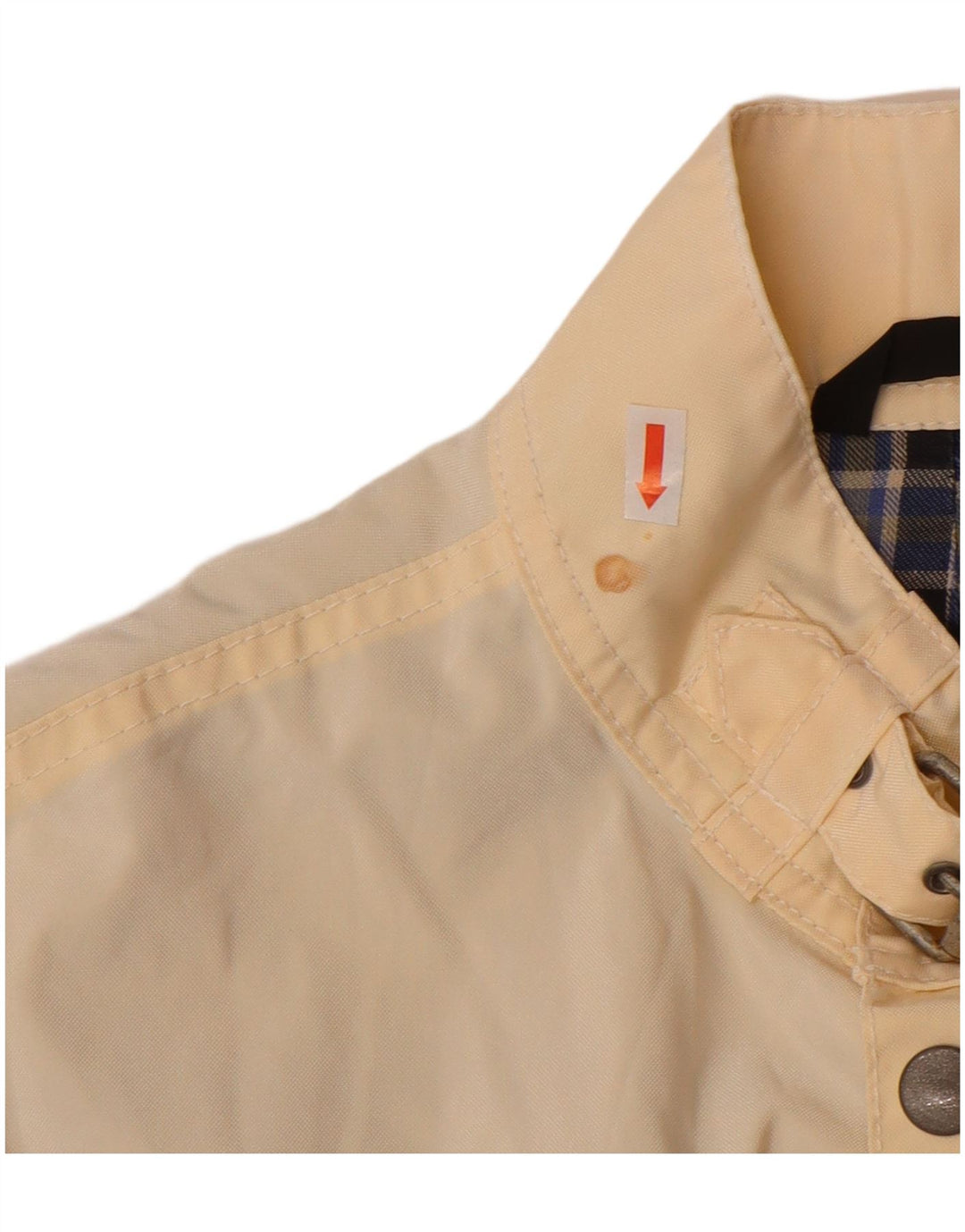 BELSTAFF Gilet utilitaire pour hommes IT 46 petit nylon blanc cassé
