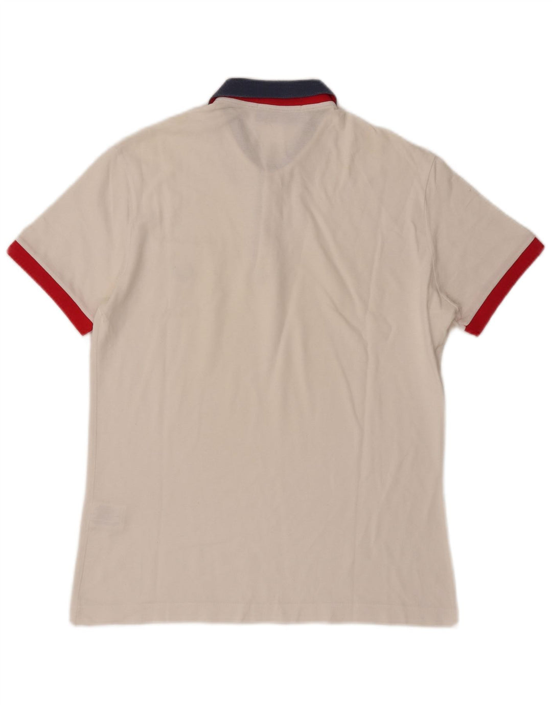 Fred Perry Polo de Rugby Homme Grand Blanc Coton