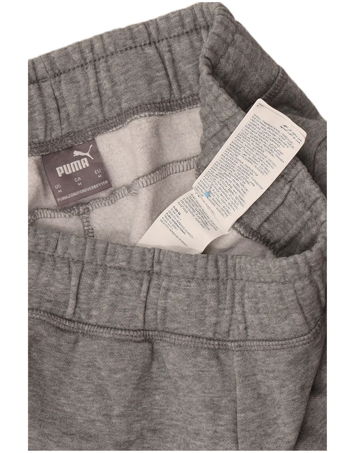 Puma Pantalon de Survêtement Joggers Homme Gris Moyen Moucheté Coton