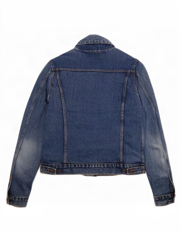 Levi's Veste en jean pour homme UK 40 Large Bleu Coton