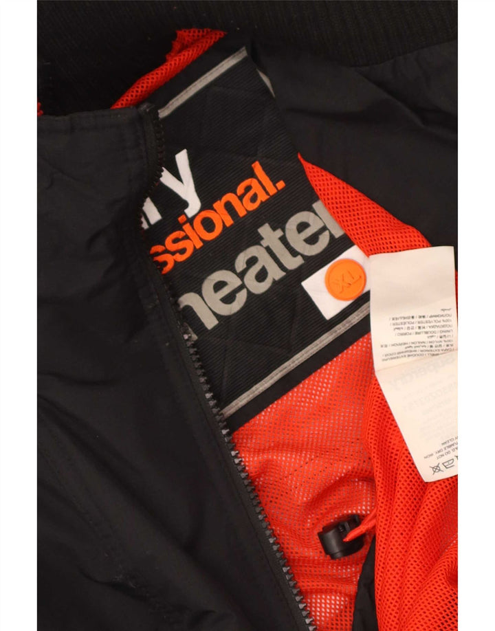 Superdry Veste coupe-vent pour femme UK 18 XL Nylon noir