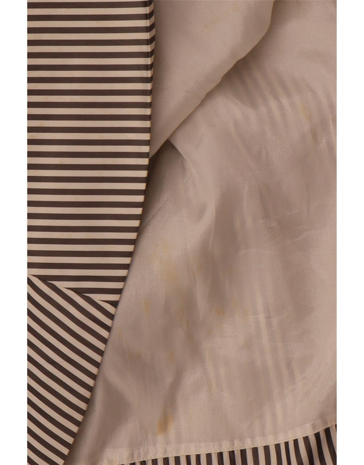 KAREN MILLEN Robe trapèze asymétrique pour femme UK 12 Medium Noir Rayé