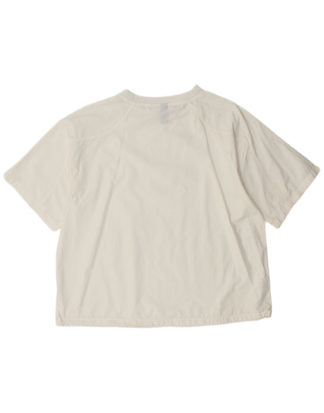 ADIDAS T-Shirt Femme UK 18 XL Blanc Cassé