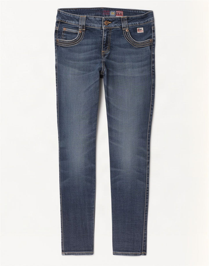 Roy Rogers Jean Slim Femme W29 L27 Bleu Coton