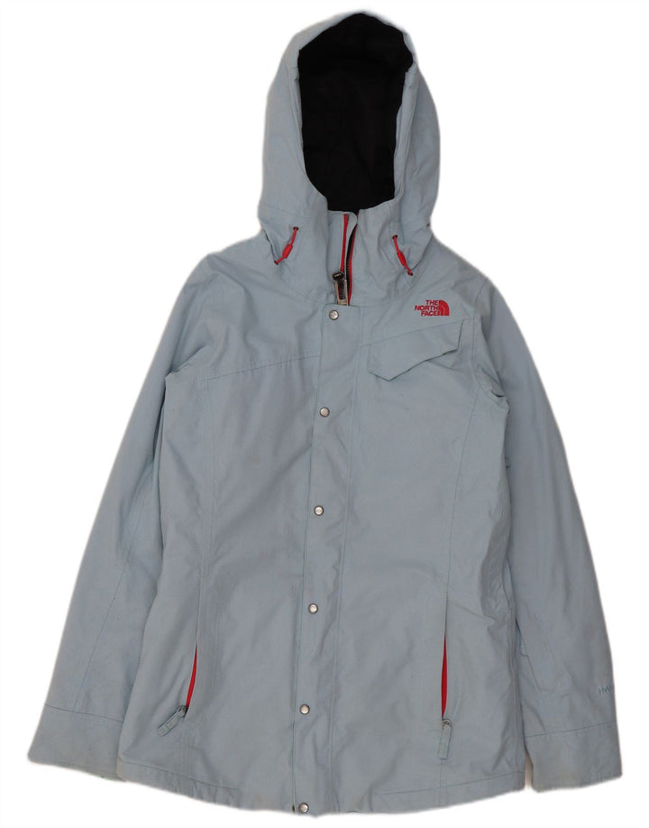 The North Face Veste coupe-vent surdimensionnée à capuche pour femme UK 10 Petit Bleu
