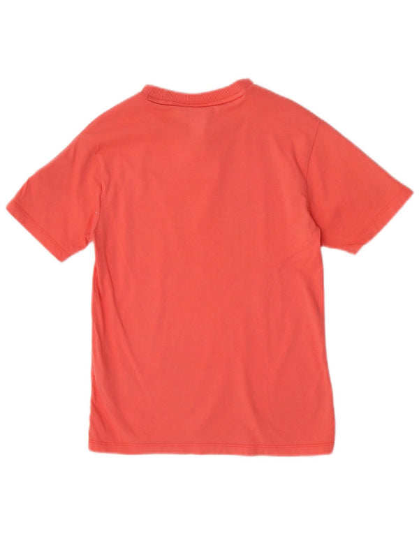 Adidas Womens Graphic T-Shirt Top UK 6 Petit Rose Coton
